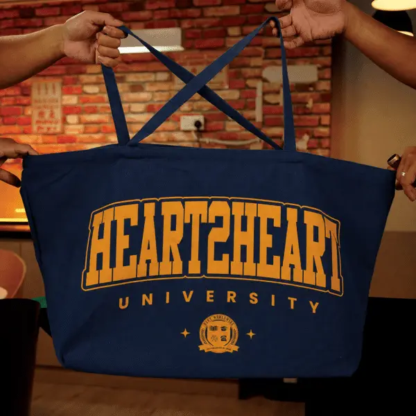 H2H Tote Bag (Navy Blue)