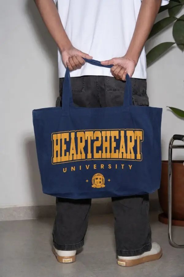 H2H Tote Bag (Navy Blue)