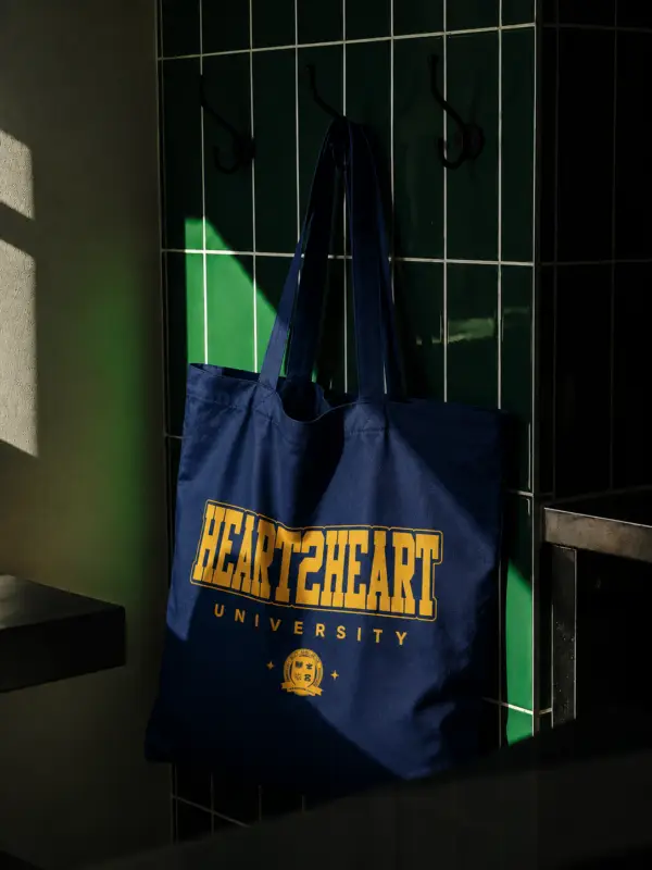 H2H Tote Bag (Navy Blue)